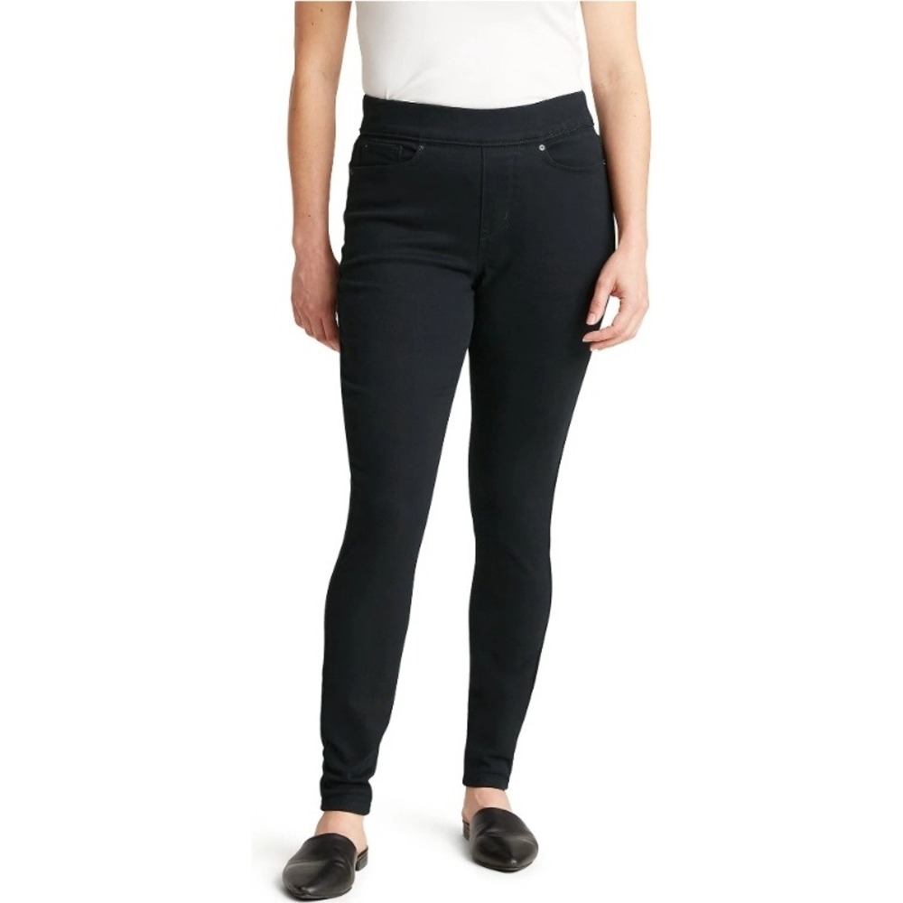 Signature Levi Strauss Pull-On Skinny Jeans Totally‎ Shaping Black  Size 2 NWT